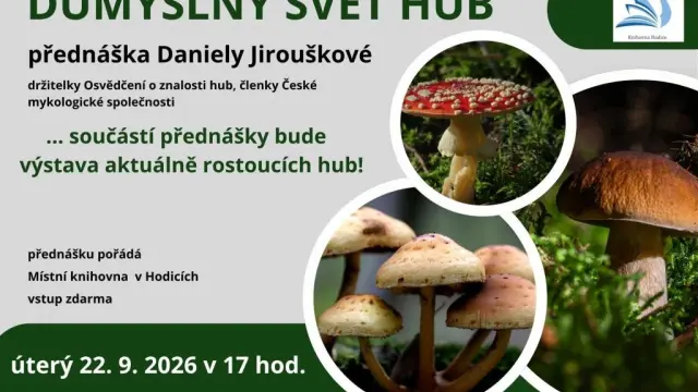 Důmyslný svět hub – Přednáška / workshop, Hodice