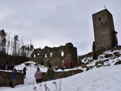 Zimní turistický pochod na trase Rokštejn - Jihlava aneb Přepadneme Jihlavu – fotografie 1