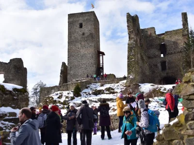Zimní turistický pochod na trase Rokštejn - Jihlava aneb Přepadneme Jihlavu – fotografie 4