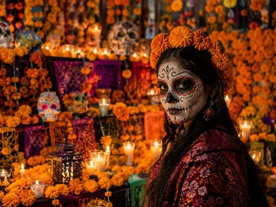 Dušičky trochu jinak: Barevný svět Día de los Muertos – fotografie 1